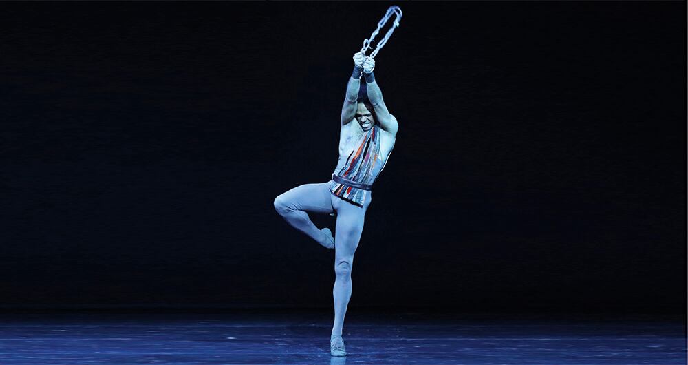 Yonah Acosta, cubano, uno de los bailarines heroicos más brillantes del mundo, lo cual demostrará en Espartaco.