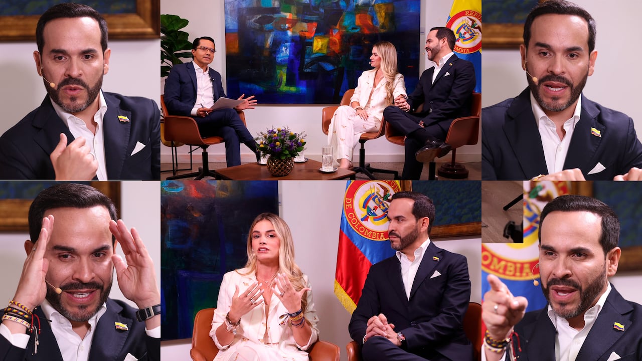 Abelardo de la Espriella y Ana Lucía Pineda, en entrevista con SEMANA.