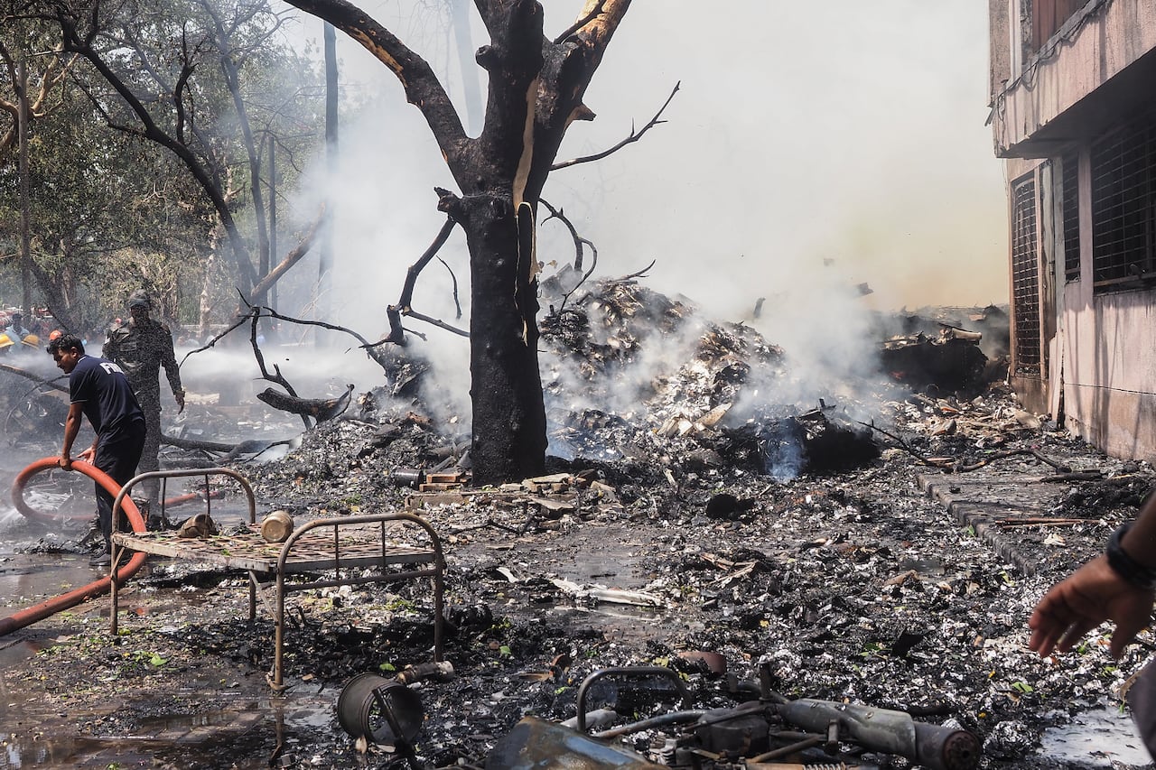 242 personas, la mayoría de nacionalidad india, viajaban a bordo del avión.