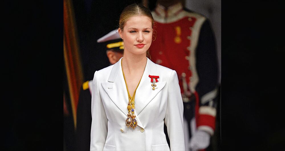 La princesa Leonor.