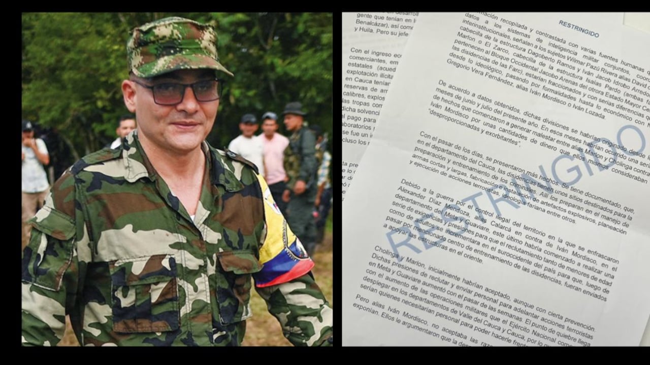 Documento en poder de SEMANA revela que dos cabecillas del Estado Mayor Central buscan traicionar a Iván Mordisco, jefe de las disidencias de las Farc.