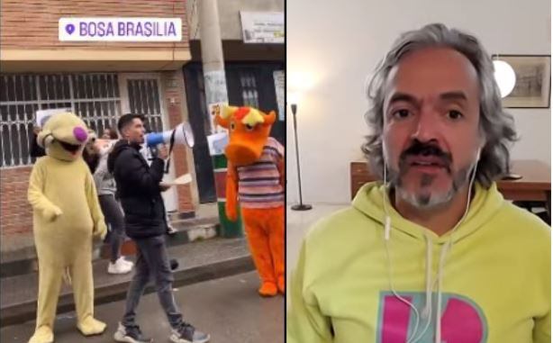 Juan Daniel Oviedo habló sobre plantón en su contra en Bosa