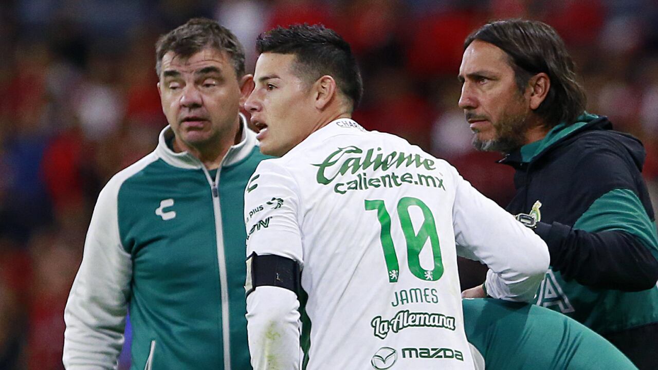 James Rodríguez fue una de las figuras del encuentro en Guadalajara