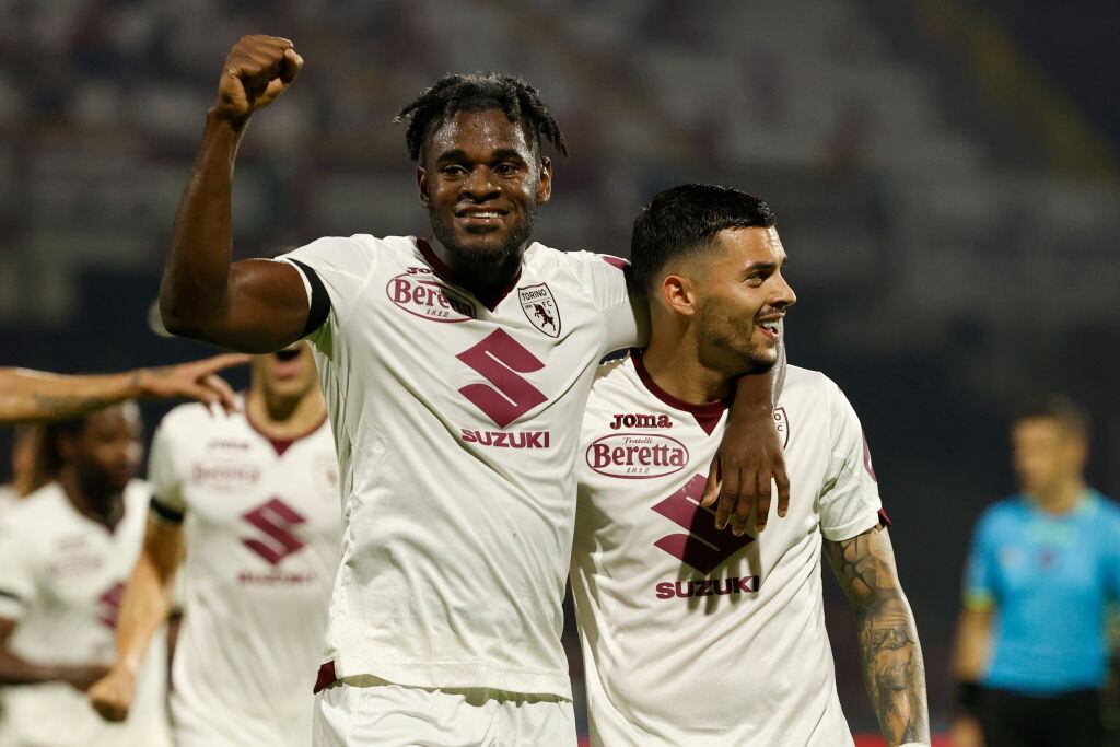 Duván Zapata, figura con el Torino de Italia