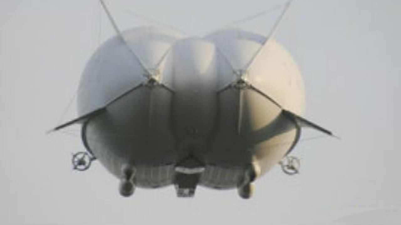 El nuevo zepelín tiene una forma distinta al original y su globo estará relleno de gas helio.