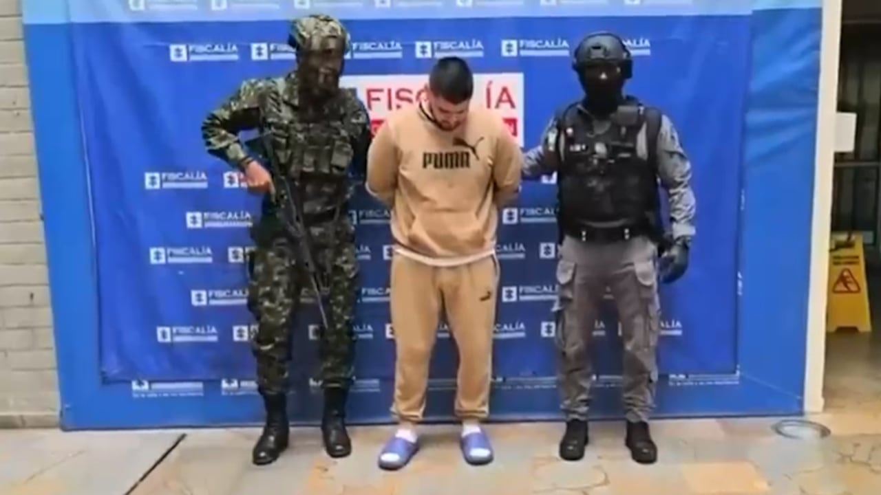 Daniel Uribe Jaramillo, señalado socio del Clan del Golfo, capturado y solicitado en extradición.
