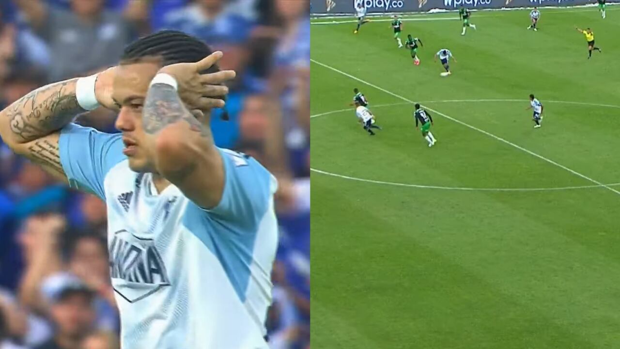 Leonardo Castro anotó un 'golazo' que fue anulado