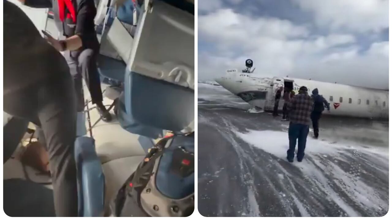 El accidente tuvo lugar en el principal aeropuerto de Toronto