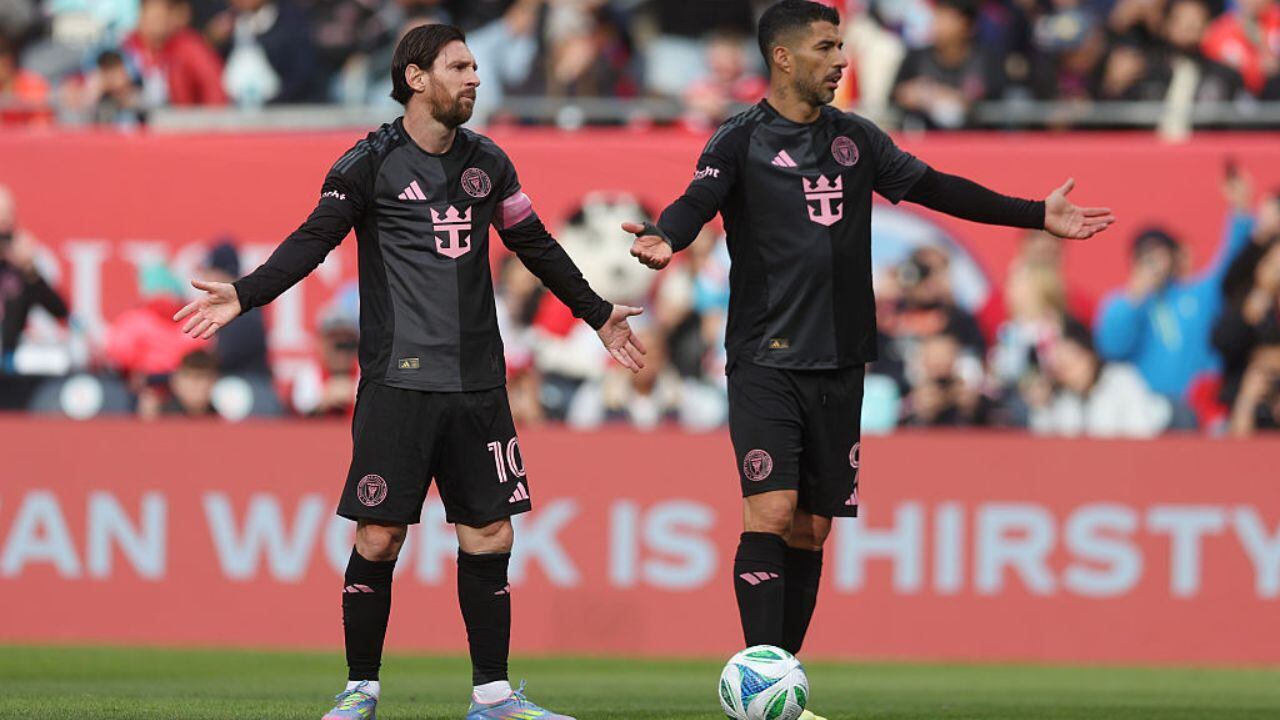 Messi y Suárez podrían no jugar algunos de los siguientes partidos en el Inter Miami.