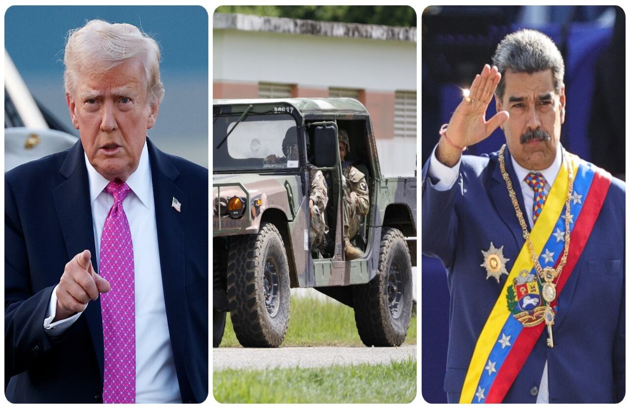 Donald Trump desplegó 8 buques en el mar Caribe