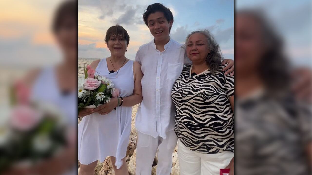 Alina Lozano y Jim Velásquez