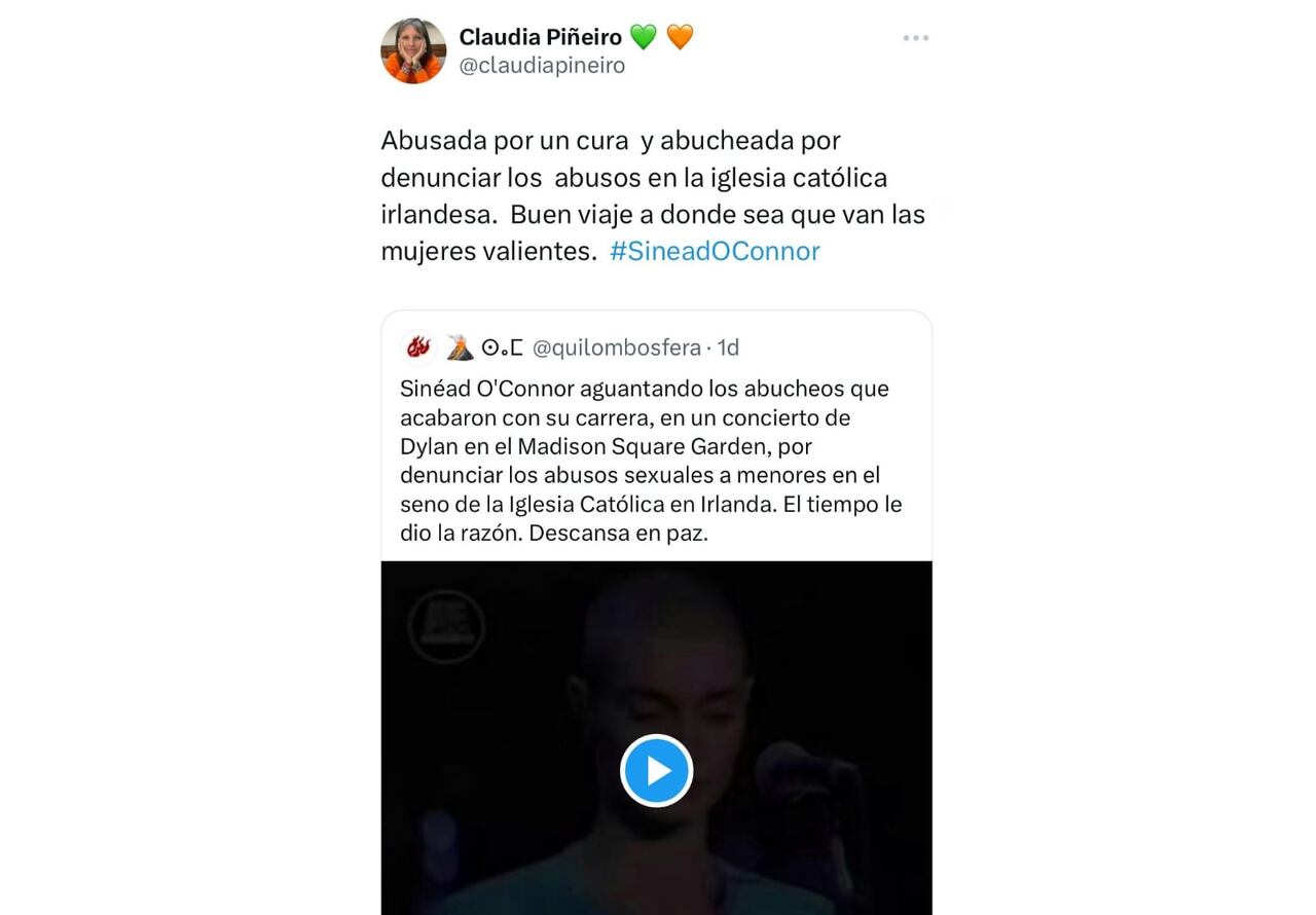 Nota Sinead O'Connor