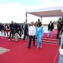 Llegada del Presidente Gustavo Petro a Caracas Venezuela