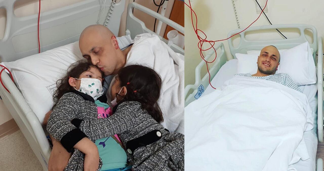 Leonardo Morales, padre de dos niñas, tuvo que enviarlas a Colombia desde Abu Dabi para poder enfrentar junto a su esposa su tratamiento contra la Leucemia. Necesita un trasplante de médula ósea, tratamiento que no puede practicársele en el país árabe.