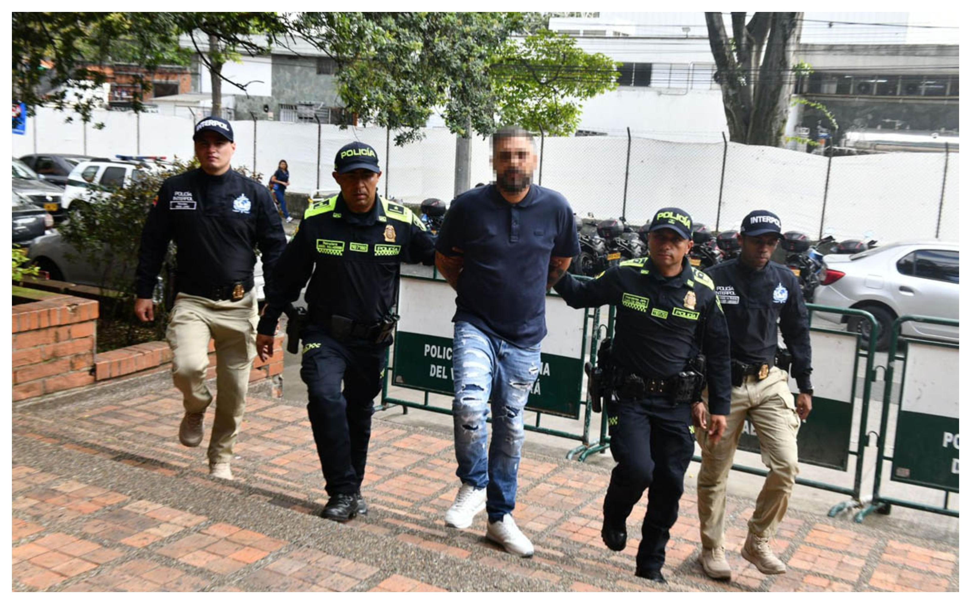 Roberto Nastasi, italiano capturado en Medellín por nexos con la mafia.