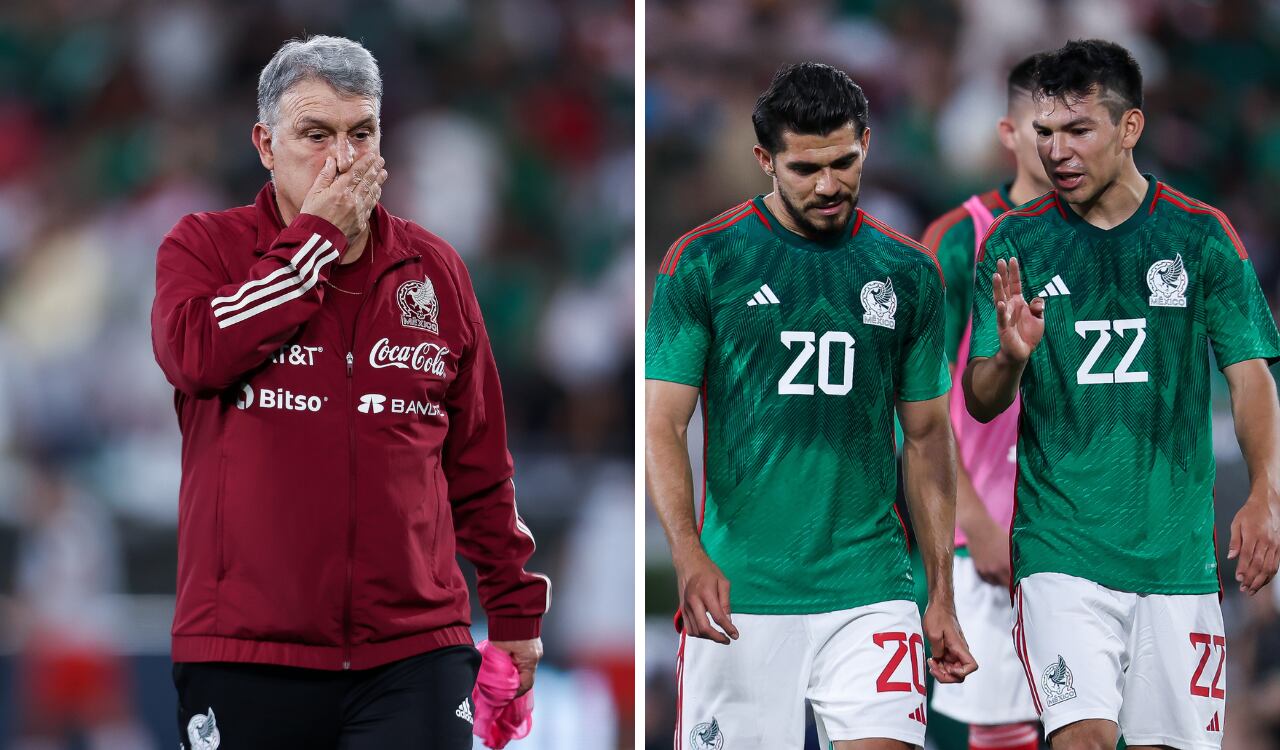 Selección de México vs. Colombia en la preparación de los centroamericanos para Catar 2022.