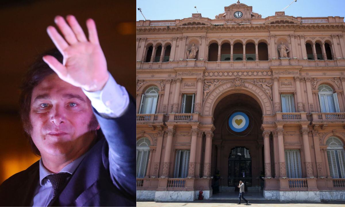 Javier Milei y sus palabras sobre la Casa Rosada.