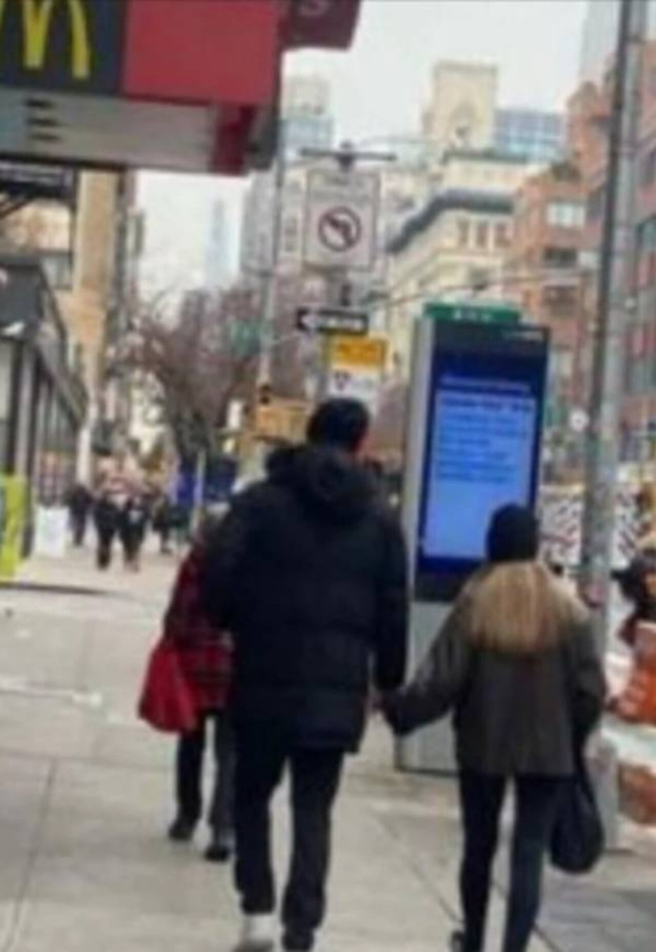 La pareja desató comentarios en redes por su supuesto viaje a Nueva York.