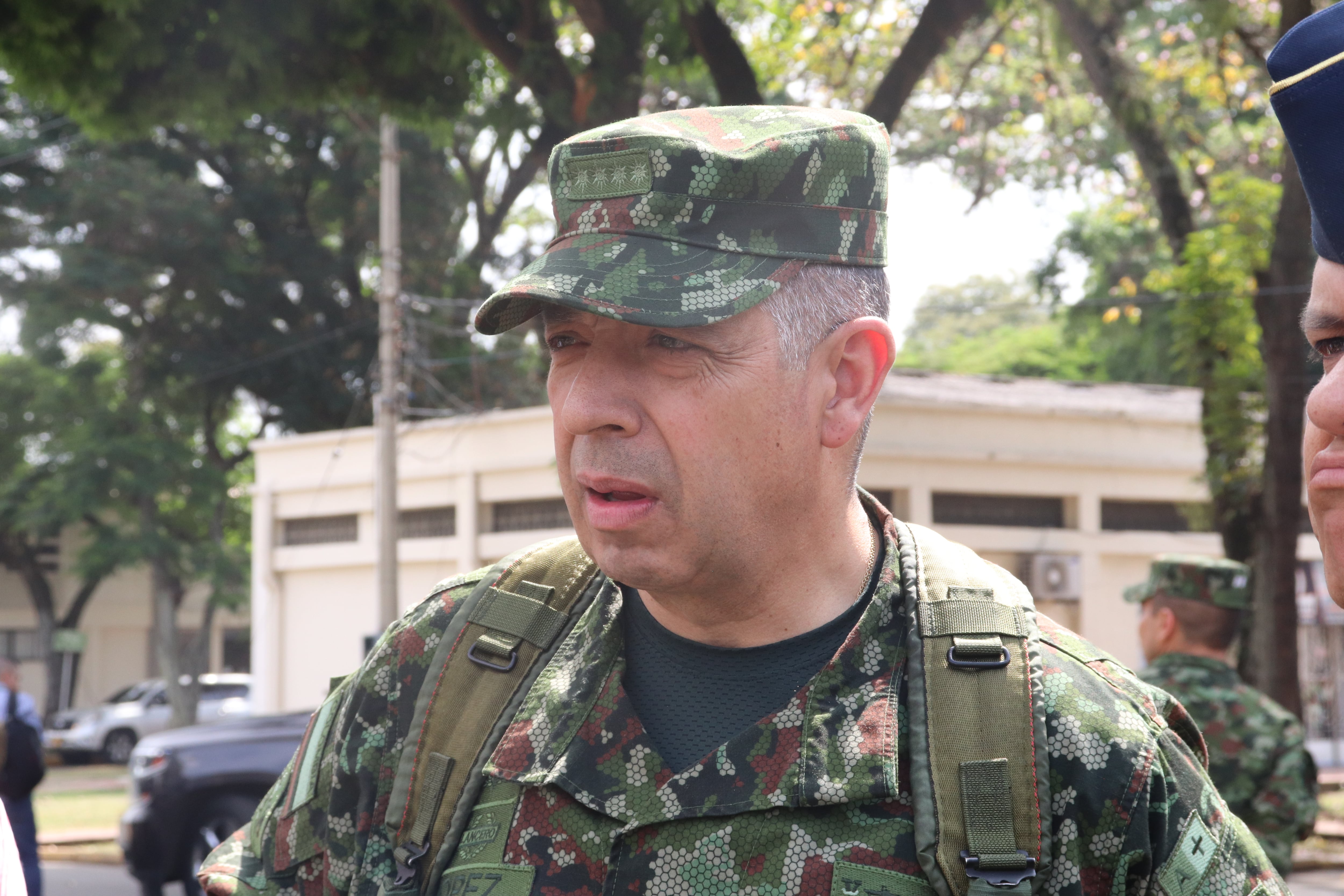General Hugo Alejandro López Barreto Comandante Fuerzas Militares