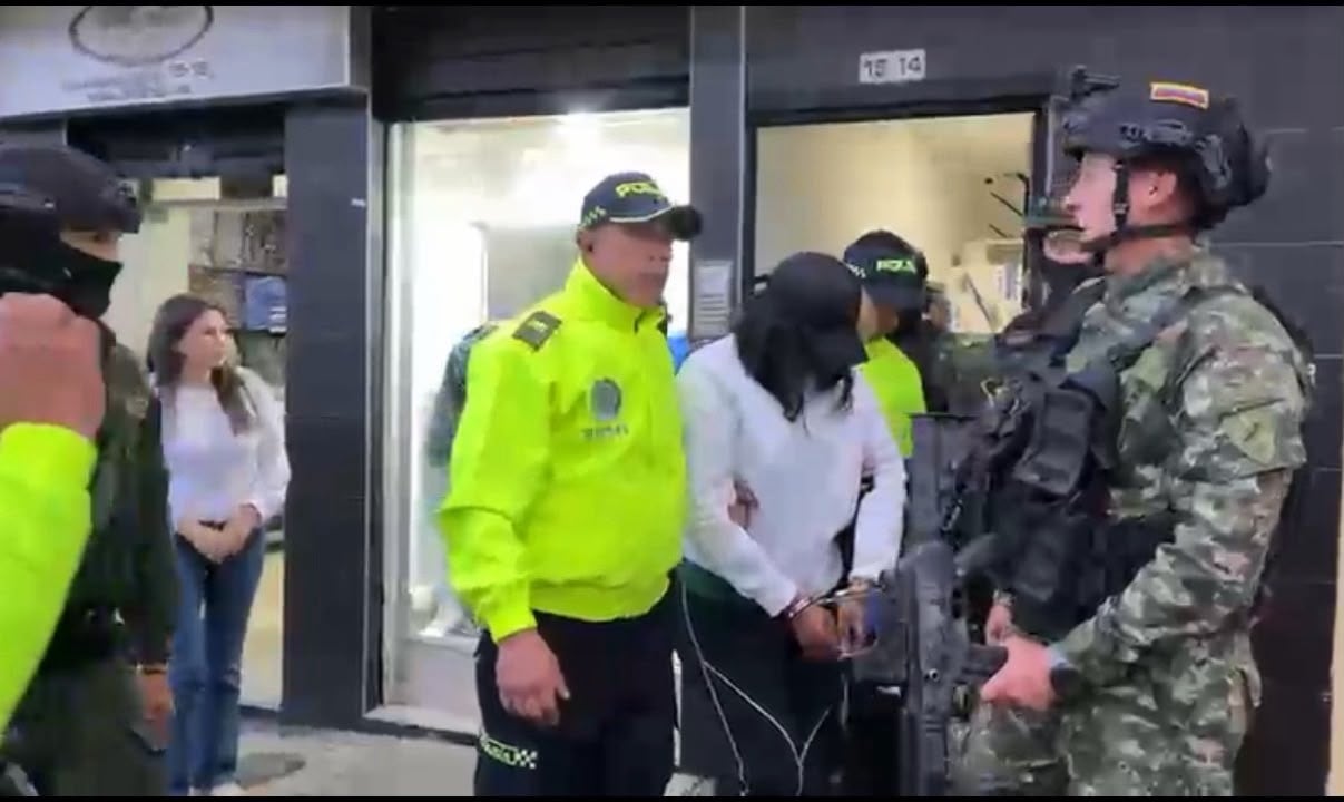Alias Tatiana fue vocera y gestora de paz de los Comuneros del Sur y fue capturada por el Ejército y la Policía en Pasto, Nariño.