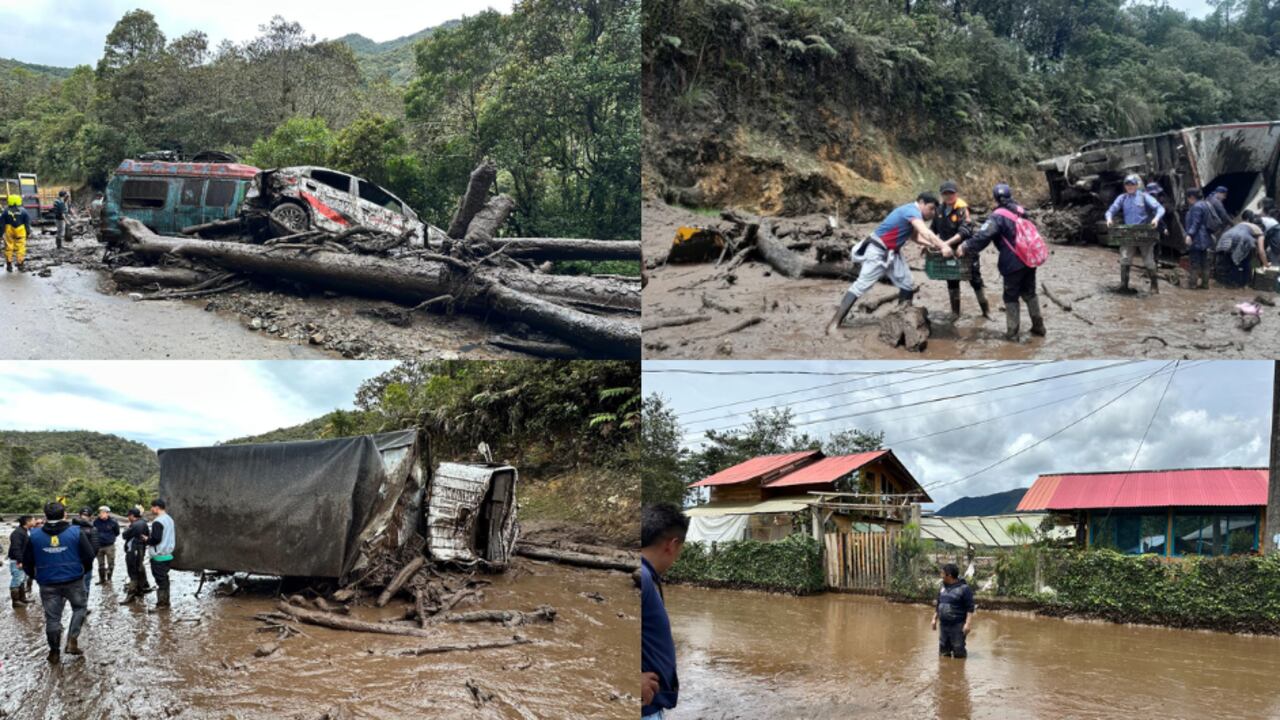 Lluvias provocaron graves emergencias en Nariño.