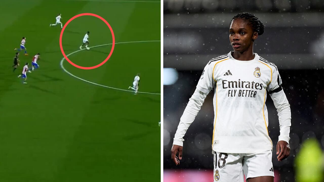 Linda Caicedo y un golazo con Real Madrid ante Atlético de Madrid en Supercopa de España.