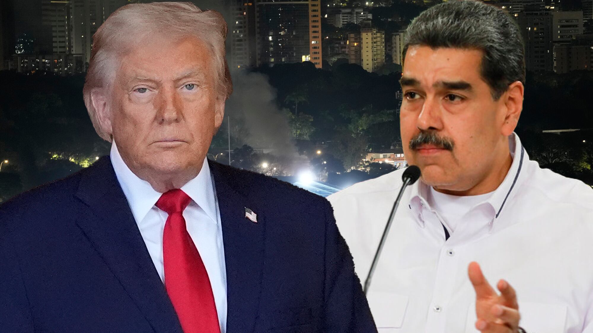 Donald Trump, Nicolás Maduro.
