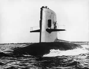 El submarino desapareció en el Atlántico Norte en el año de 1968.
