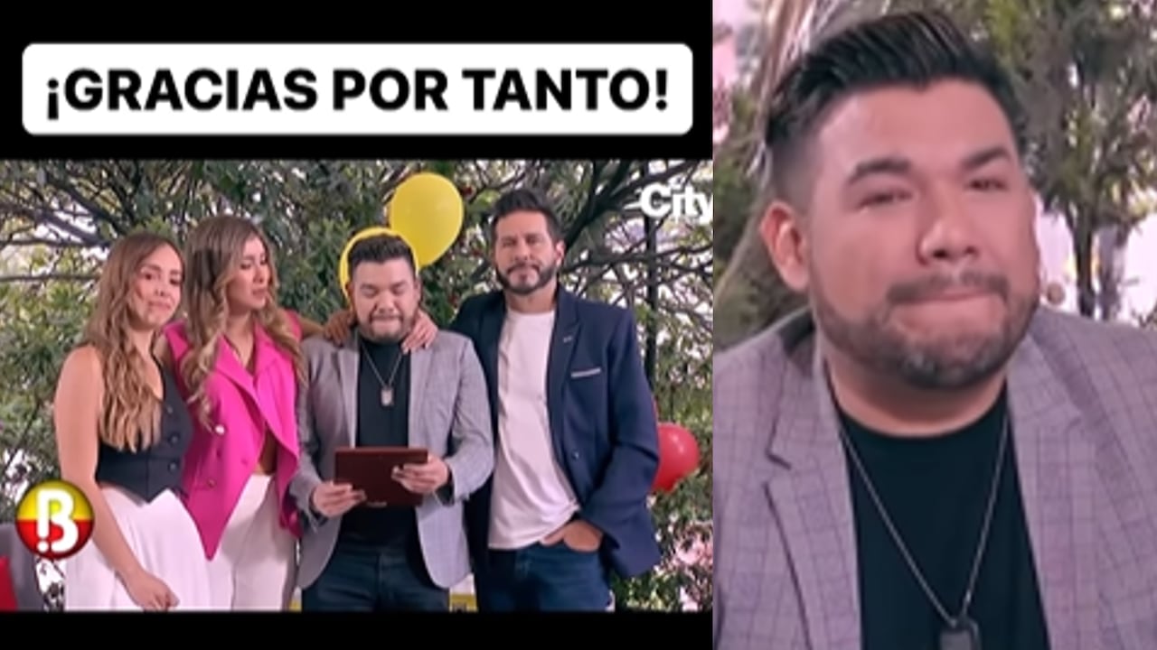 Los presentadores de Bravíssimo despidieron con mucha emotividad a uno de sus integrantes. Fotos: Instagram @yosoyimitador.