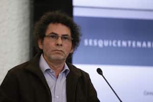 Alias Pastor Alape, vocero de las Farc.