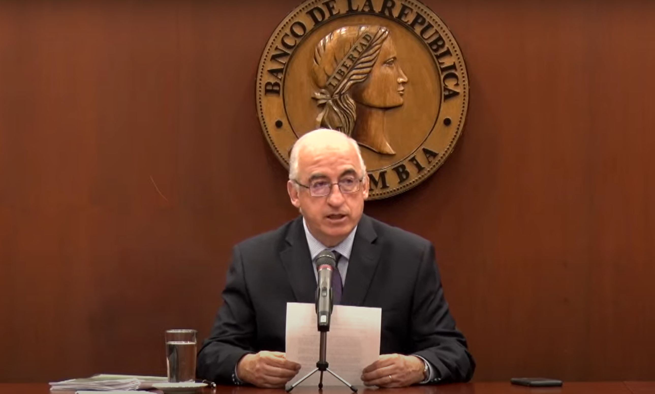 Leonardo Villar - Gerente del Banco de la República.