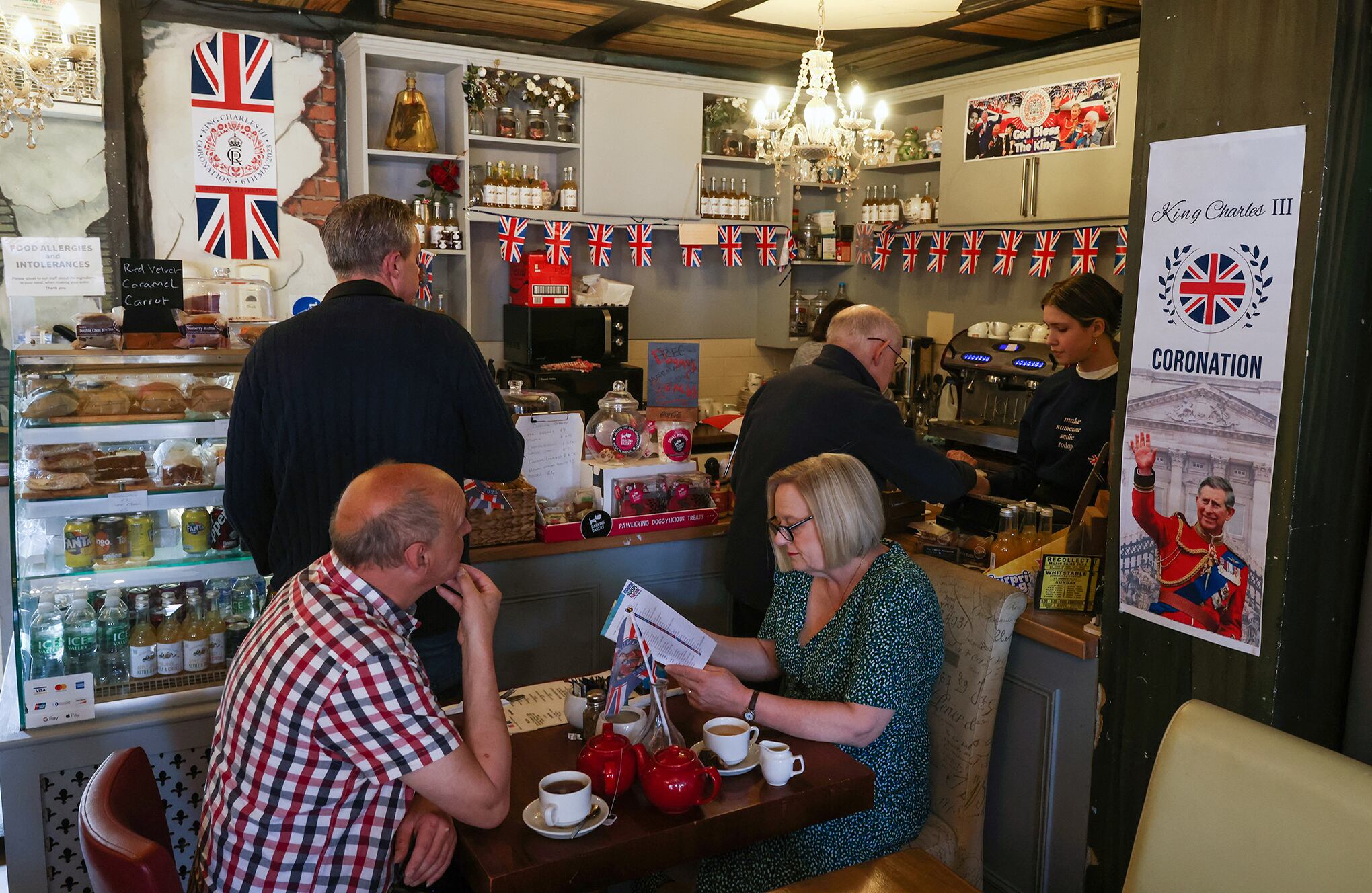 En imágenes : Gran Bretaña se prepara para la coronación del rey Carlos