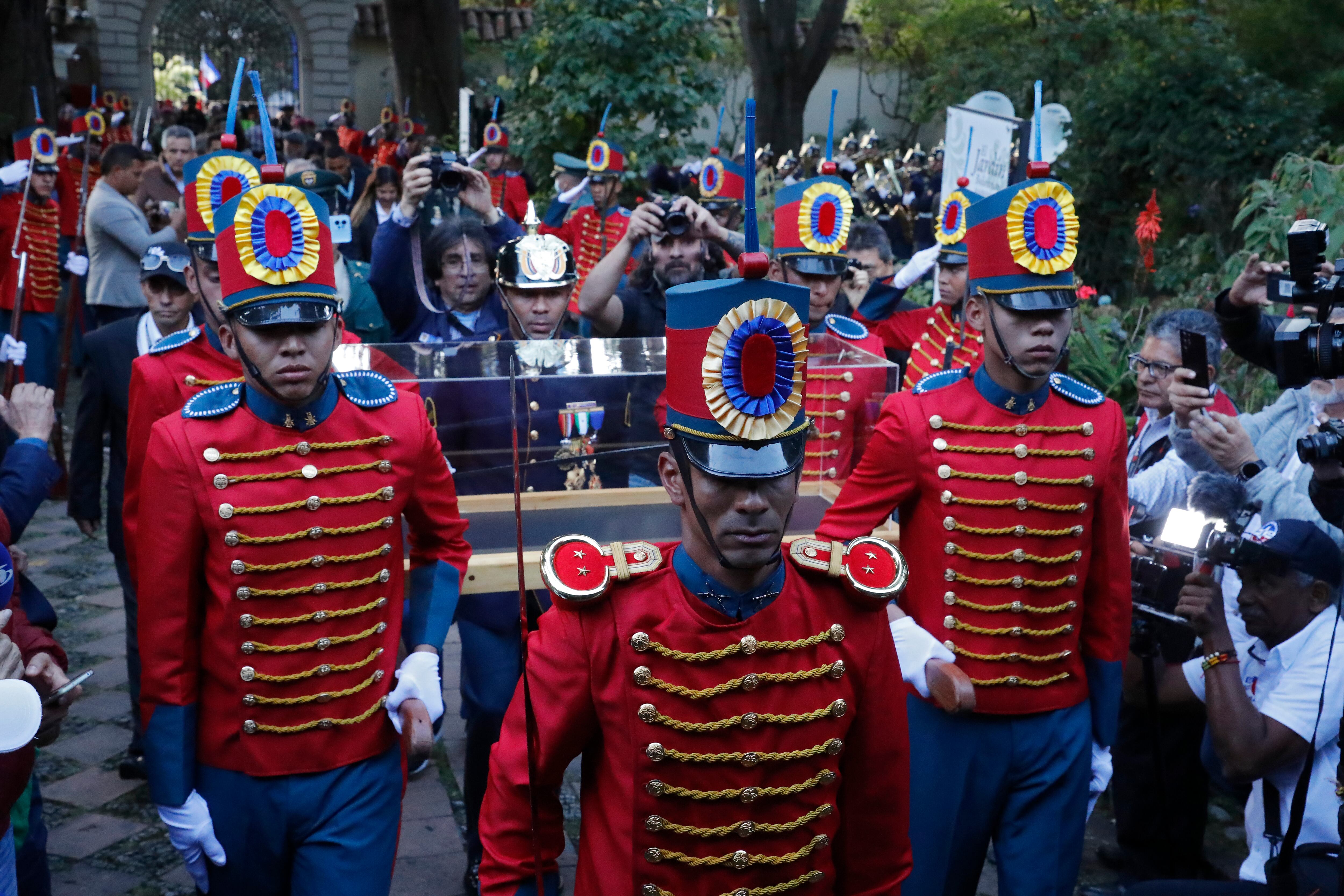Casa Museo Quinta de Bolívar 
Homenaje del Gobierno a los 50 años del robo de la espada de Simón Bolívar, que marco el inicio de la guerrilla del M-19
Bogota enero 18 del 2024
Foto Guillermo Torres Reina / Semana