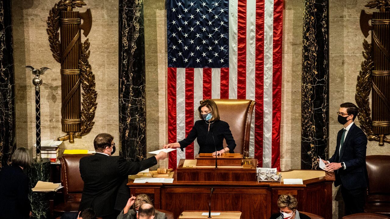 Capitolio de los Estados Unidos. Nancy Pelosi. (Foto de Melina Mara/The Washington Post via Getty Images)