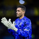 Álvaro Montero en su primer partido oficial con Boca Juniors