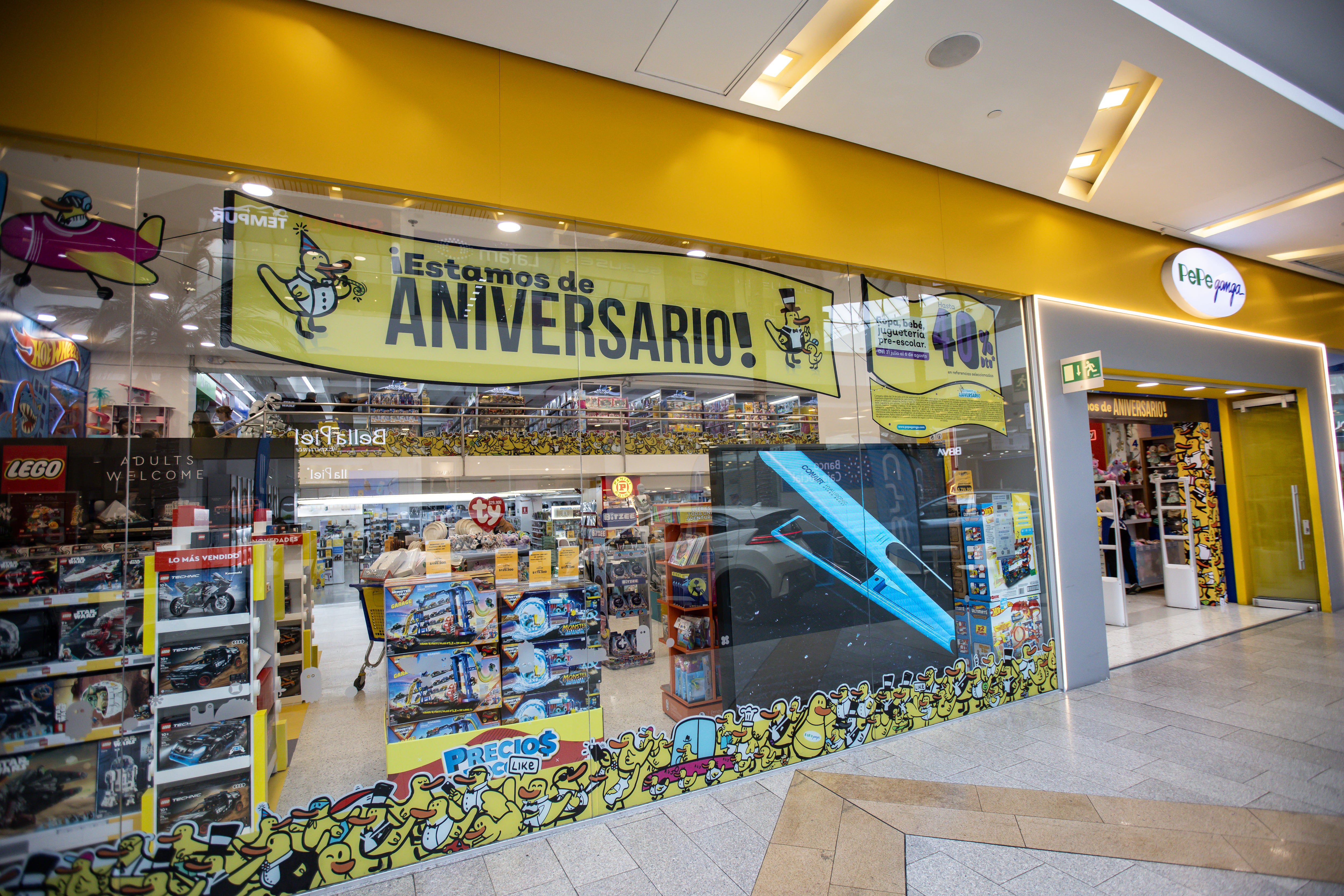 Durante el aniversario de Pepeganga habrá descuentos, eventos especiales y beneficios exclusivos tanto en tiendas físicas como en su página web www.pepeganga.com.