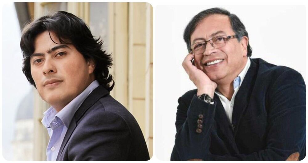 Nicolás y Gustavo Petro.