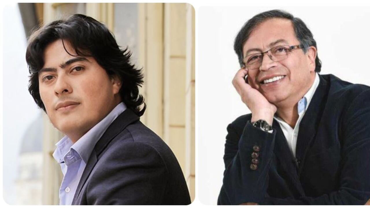 Nicolás y Gustavo Petro.