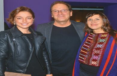Andrea Riaño, Camilo Pombo y Liz Bohórquez. 