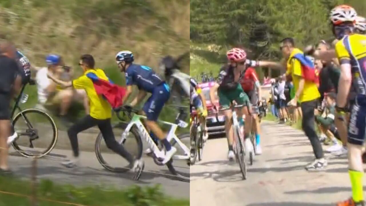 La situación se produjo a falta de 73 kilómetros para la meta en Aprica.