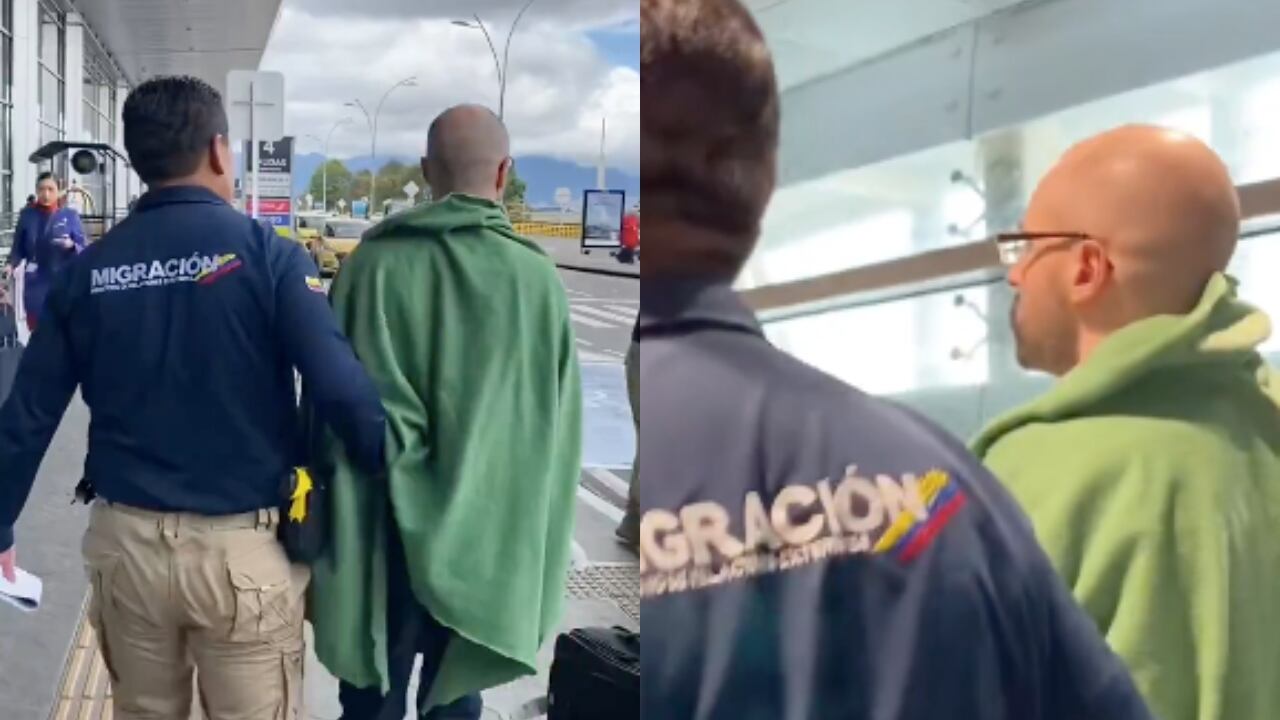 Alemán expulsado de Colombia.