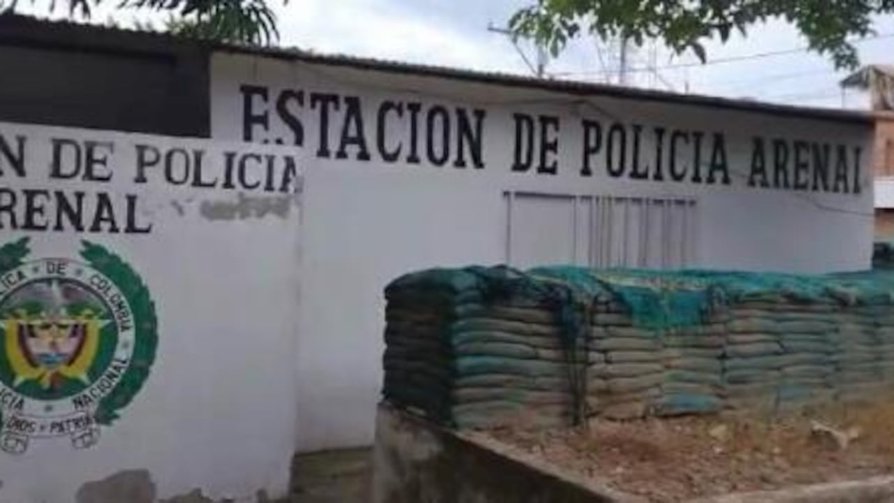Estación de Policía atacada con explosivos por el ELN.