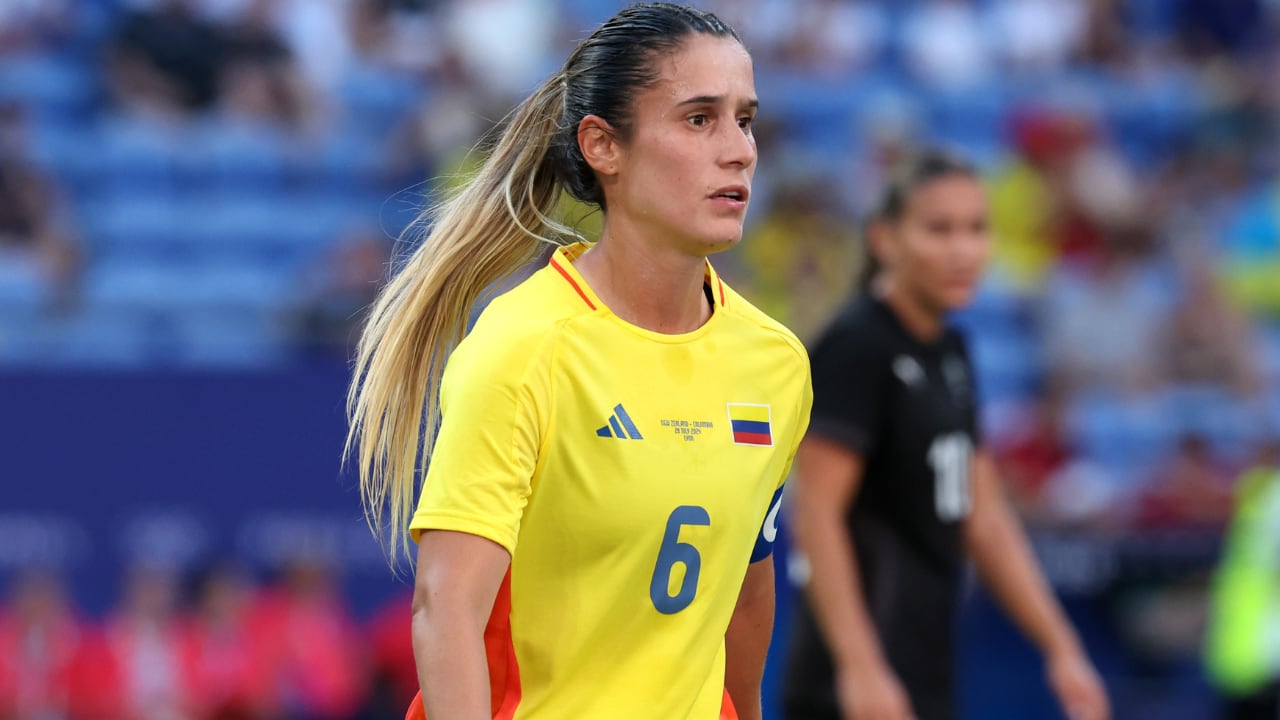 Daniela Montoya, jugadora de la Selección Colombia.