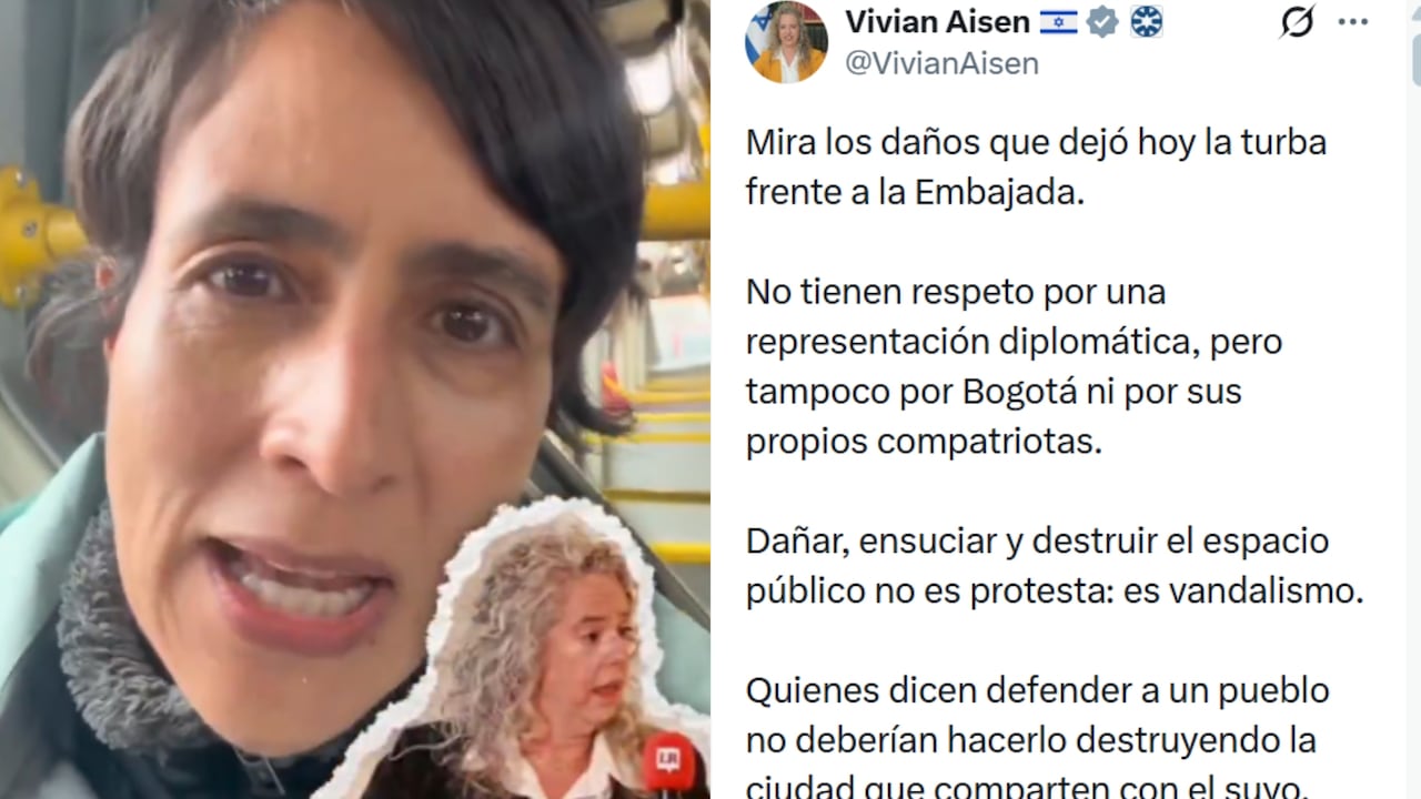 La exministra Susana Muhamad arremetió contra la embajadora de Israel en Colombia.