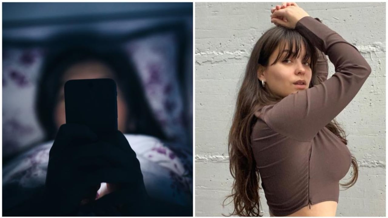 La mujer tuvo que utilizar silla de ruedas por permanecer mucho tiempo en el celular.