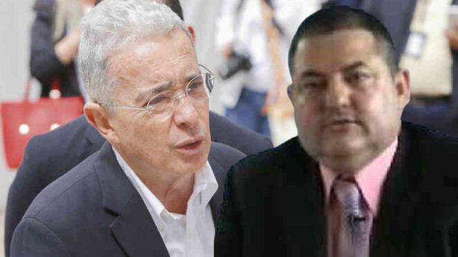 Álvaro Uribe / Exparamilitar Pablo Hernán Sierra