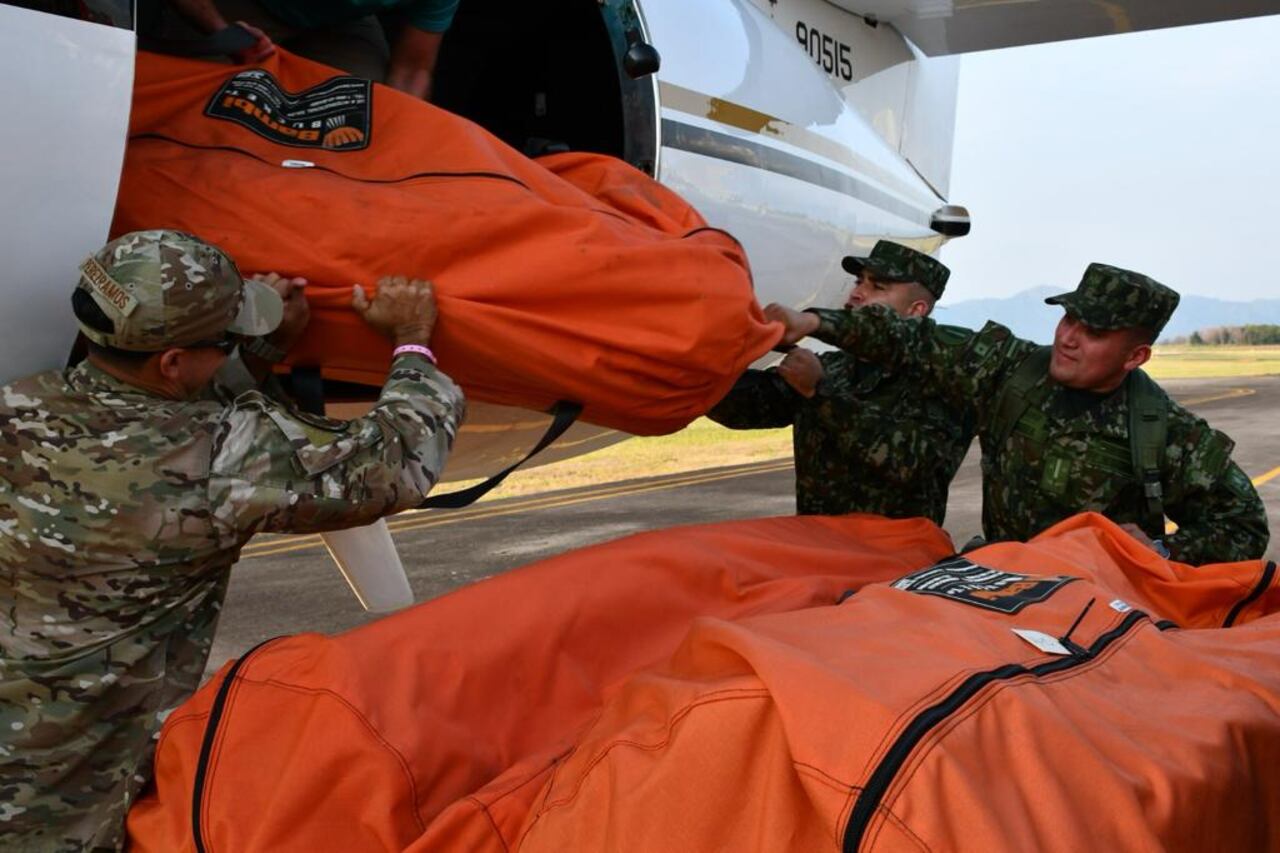 Estados Unidos donó al Ejército colombiano nuevas herramientas para combatir los incendios forestales.