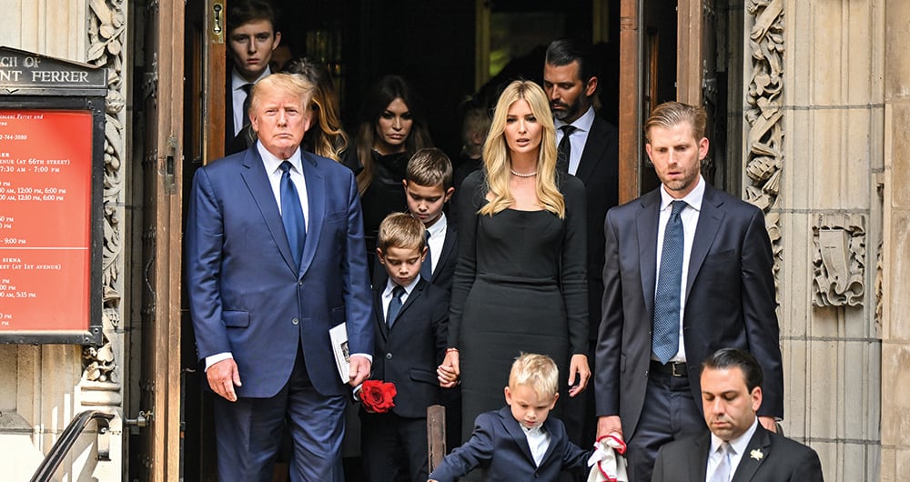 La fiscal general de Nueva York, Letitia James,  interpuso una demanda por presunto fraude y tergiversación contra los hijos de Trump