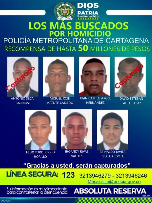 Plan Choque Seguridad 360 en Cartagena