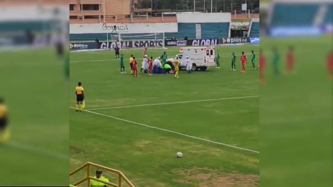 Brayan Correa fue llevado de emergencia a un centro asistencial